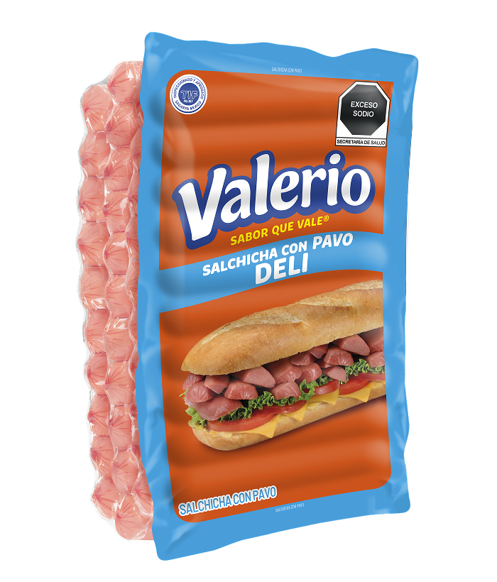 Salchicha con Pavo Deli 